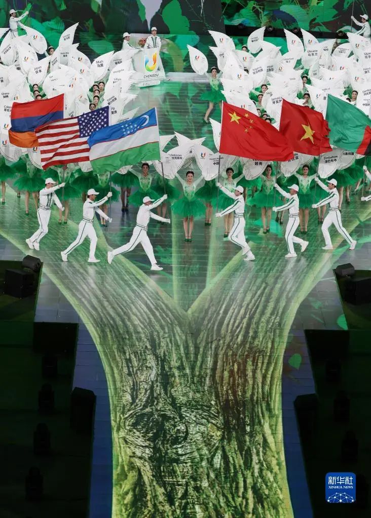 再次惊艳世界 乐鱼官方站网页版登录入口助力成都大运会完美闭幕